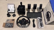 日本官網購入有保 Fanatec Gran Turismo DD Pro 全金屬QR2 三踏板方向盤