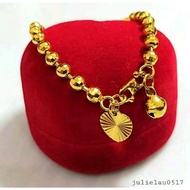24K KOREAN GOLD CHILDREN'S HAND CHAIN