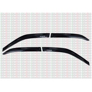 Honda Civic EK SO4 Sixth Generation (1996 - 2000) Small (8cm Width) Window Door Visor Air Press Wind Deflector - Complete Set Of 4 Pieces