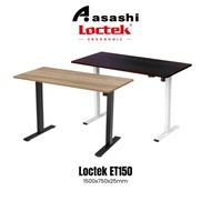 Loctek ET150 Height Adjustable Standing Desk 1500x750x25mm