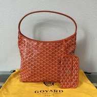 GOYARD 經典老花子母hobo腋下包 34*30*13 98新配件塵袋