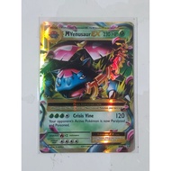 Pokemon mega venusaur ex evolution card
