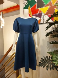 REGULAR SIZE DRESS FORMAL PLAINE FORMAL  DRESS WITH BELT ninang gown for wedding