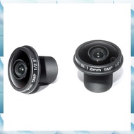 [G V W E] CCTV Lens  5MP 1.8MM 2Pcs 5.0Megapixel for HD for HD Security IP Camera F2.0 1/2.5" 180 De