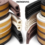 ANGINGBAO4Q 5/10m Seal Strip Rubber D/E/P/I Type Home Weather Strips Draught Excluder