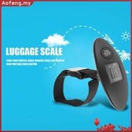 Aofeng✥【High Quality】 100g/40kg Handheld Luggage Travel Weighting Steelyard Hanging Electronic Scale ✨