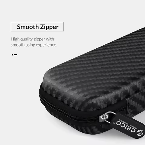 ORICO Storage Bag Zipper SSD Case Portable Shockproof External Hard Drive Pouch