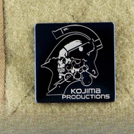 Death Stranding Hideo Kojima Metal Velcro Laser Laser Morale Badge Velcro Badge Armband Backpack/Clo
