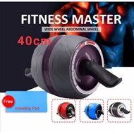 📣 40cm Big Power Stretch Wheel D Fitness Gym Abs Wheel Roller 6 Packs Care Core Exercise Roller Whee