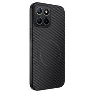 Honor X6C 4G sợi carbon Ốp điện thoại cho Honor X6C 4G honorx6c 2025 Ốp điện thoại vỏ lưng silicon n