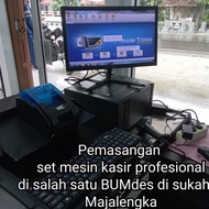 Paket Mesin Kasir Komputer PC lengkap dengan aplikasi STOCK READY