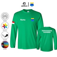 Arials Kaos Baju Lengan Panjang PMII Pergerakan Mahasiswa Islam Indonesia