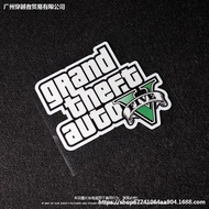 GTA5 Car Sticker R Star Game Merchandise Glass Unique Sticker Motorcycle Battery Car Reflective