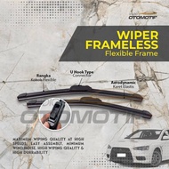 WIPER LANCER EVO 10 GLXI FRAMELESS / WIPER MOBIL LANCER EVO 10 GLXI 2 PCS