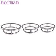 NORMAN Wok Rack Stainless Steel High Quality Diameter 23/26/29cm For Pot Gas Stove Fry Pan Double Anti-scald Holder
