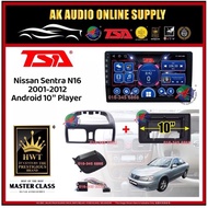 [ MTK 2+32GB ] TSA Nissan Sentra N16 2001 - 2012 Android 10'' inch Car player Monitor