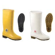 PRE-ORDER - 15''Waterproof Work Boots M7000 380mm With Lining - Korakoh Brand YELLOW/BLACK & BLACK/B