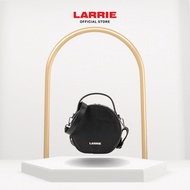 LARRIE Beg Wanita Sling Bag Simple Plain Handbag - F12202SV-1-BLACK (10cm (L) X 20cm (H) X 8cm (W))