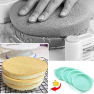 GEG 4pcs 6 inch 8inch Upgraded Heightened BPA Free Silicone Cake mould Non Stick