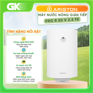 PRO R 50 V 2.5 FE Bình nước nóng Ariston PRO R 50V 2.5 FE - 50 lít - Hệ thống kiểm soát an toàn tích