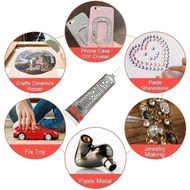 1pc E6000 Glue DIY Crystal Rhinestones Craft Hyun Needles Epoxy Adhesive Strong Hotfix for Jewelry T