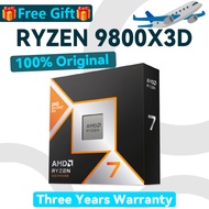 Amd Ryzen 7 9800X3D CPU 4.7GHz up to 5.2GHz, 8 Cores 16 Threads, 104MB Cache, Socket AMD AM5