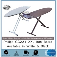 Philips GC221 Ironing Board | XXL Version | Available in White and Limited Edition Black | Original 