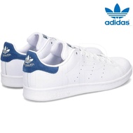 Adidas Unisex Originals Stan Smith CQ2208 White/Blue Sneakers (US male Size)