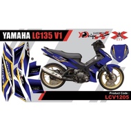LC135 V1 COVERSET BODY STICKER CUSTOM