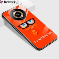 Jizetin เคสแข็งสำหรับ Realme 11 5G Realme 11 Pro 5G 11 Pro + 5G Realme Narzo 60 5G Narzo 60 Pro 5G 3D การ์ตูนสำหรับเด็กผู้หญิง Pocket Monster อีโมจิเคสกระจกนิรภัยมันวาว