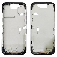 สำหรับ iPhone 16 Pro Max แผ่นเฟรมหนามเตยกลาง (สีดำ)