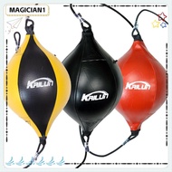 MAGICIAN Boxing Punching Bag, Inflatable Pneumatic Cylinder Boxing Speed Bag,  Hanging Type with Hoo