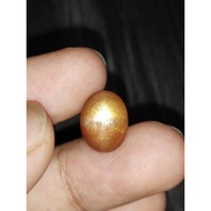 MATAHARI Natural Sunstone Star 13x10x5 mm 4.65 Ct Genuine Cabochon Oval Sun Stone Code 777