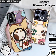 Case So Cool Infinix GT 30 Pro Latest 2025 Support Wireless Charger Sailor moon Motif | SoftCase HP 