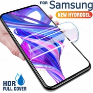 TPU ฟิล์มป้องกัน ฟิล์มไฮโดรเจลแบบเต็มหน้าจอ Samsung A12 A31 A72 A50 A51 A52 A52S A02S A71 A50S A30S A10 A10s A32 A21 A21S A03S A20s A22 A30 A20 A01 A13 A53 A23 A73 A33 Samsung S20 S21 S22 Ultra Plus