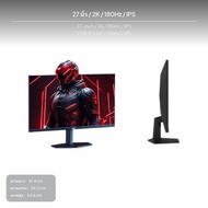 AOC Q27G10H จอมอนิเตอร์สำหรับเล่นเกม ขนาด 27 นิ้ว ความละเอียด 2K QHD รีเฟรชเรต 200Hz พาเนล Fast IPS