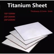 1Pcs Titanium Sheet Titanium Titan Ti Alloy TA1 TA2 Ti Sheet Plate 0.1mm- 5mm Ti Titanium Plate Shee