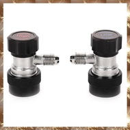 (Y O Q N)R134A A/C AC Compressor R-134A Manual Quick Coupler Adapter Air Condition 1/4 SAE Connector