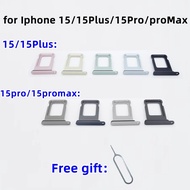 1pcs SIM Card tray For 15/15Pro/15ProMax Dual Card slot drawer Holder drawer chip card tray Sim Card