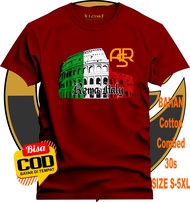 BIG SIZE (S-5XL) Kaos AS ROma Icon| Kaos As Roma / Kaos Roma Italy