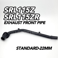 LAGENDA SRL115 Z / ZR EXHAUST FRONT PIPE (STANDARD-22MM) EKZOS MUFFLER PIPE NECK YAMAHA LAGENDA115 Z