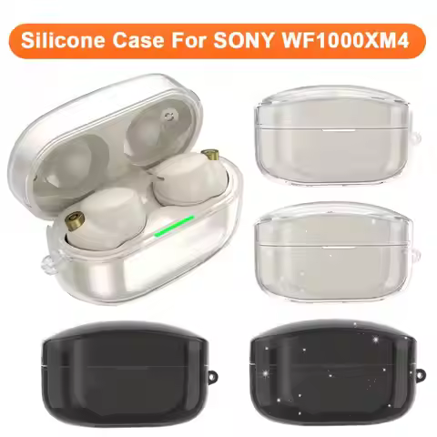 Case For SONY WF1000XM4 Silicone Case Shell Wireless Bluetooth For SONY WF1000XM4 Earphone Charging 