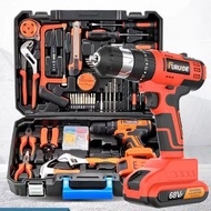 高質電鑽萬能套裝 工具箱 家用套裝 多功能五金電工維修組合 工程用具 代購