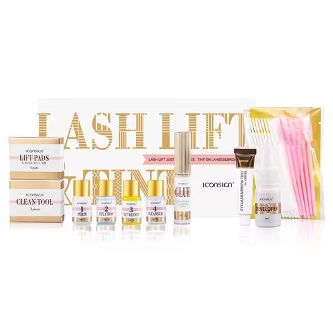 Dropshipping ICONSIGN Lash Lift Kit And Brow Dye Tint Kit Lifting Eyelashes Brow Lift Brow Dye Tint 