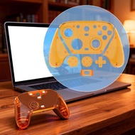 SJM Magnetic Shell Case Cover Transparent Plate Cover for G7 Gaming Accessories Gamepad Housing Fron