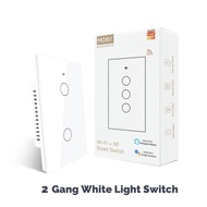 WiFi Smart Wall Light Switch Glass Panel RF433&Wi-Fi Smart Life Tuya APP Remote Control Works With A