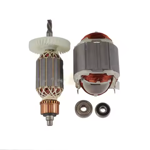 220V/240V GBM 500RE 500 400 RE Armature Rotor Anchor stator field replacement For BOSCH GBM400RE GBM