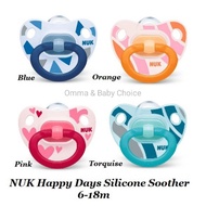 (6-18m)NUK Happy Days Silicone Soother