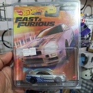 Hotwheels Premium Fast Furious GT-R (BNR34) R34