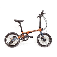 16 “Trino Flux 7.0 Folding Bike ( Hydraulic Brake ) 10 speed